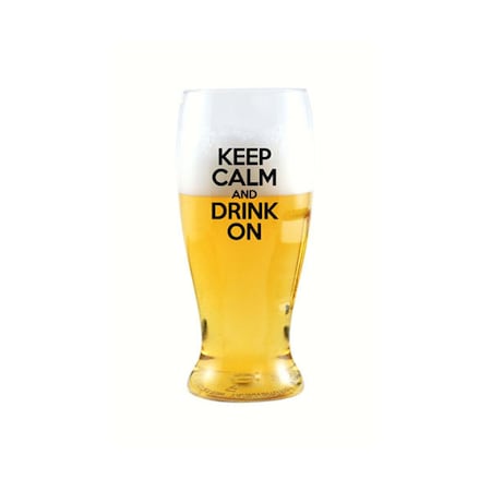 Zees Creations Zees Creations Keep Calm &amp; Drink On EverDrinkware Beer Tumbler, 4PK ED1003-D3